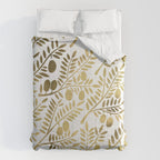 Gold Olive Branches Comforter Gallery Image 6