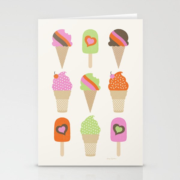 i love ice cream Stationery Card Gallery Image 1