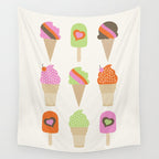 i love ice cream Wall Tapestry Gallery Image 4
