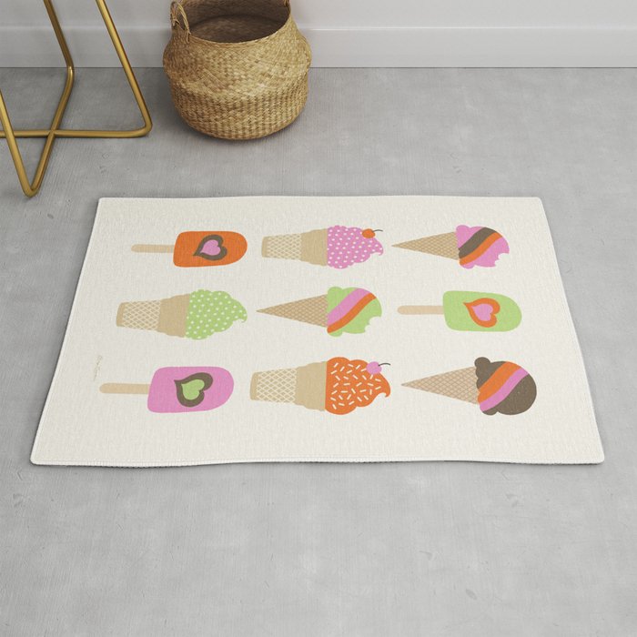 i love ice cream Rug Gallery Image 1