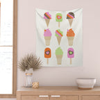 i love ice cream Wall Tapestry Gallery Image 2