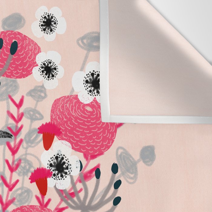 Bird on a Teacup by Andrea Lauren  Wall Tapestry Gallery Image 3