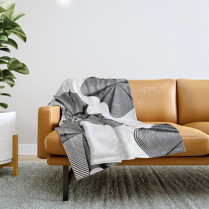 In Two Places at Once Throw Blanket Gallery Image 1