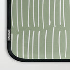 Boho Wall Art, Colour Prints, Sage Green, Line Art Laptop Sleeve Gallery Image 3