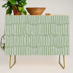 Boho Wall Art, Colour Prints, Sage Green, Line Art Credenza Gallery Image 1