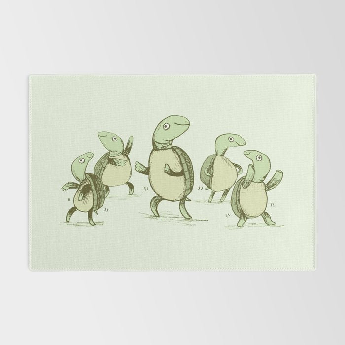Dancing Turtles Rug Gallery Image 2