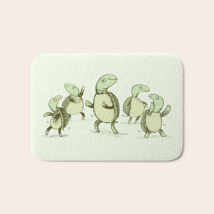 Dancing Turtles Bath Mat Gallery Image 1