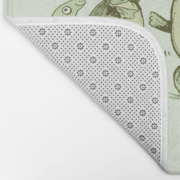 Dancing Turtles Bath Mat Gallery Image 2