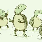 Dancing Turtles Coffee Mug Gallery Image 2