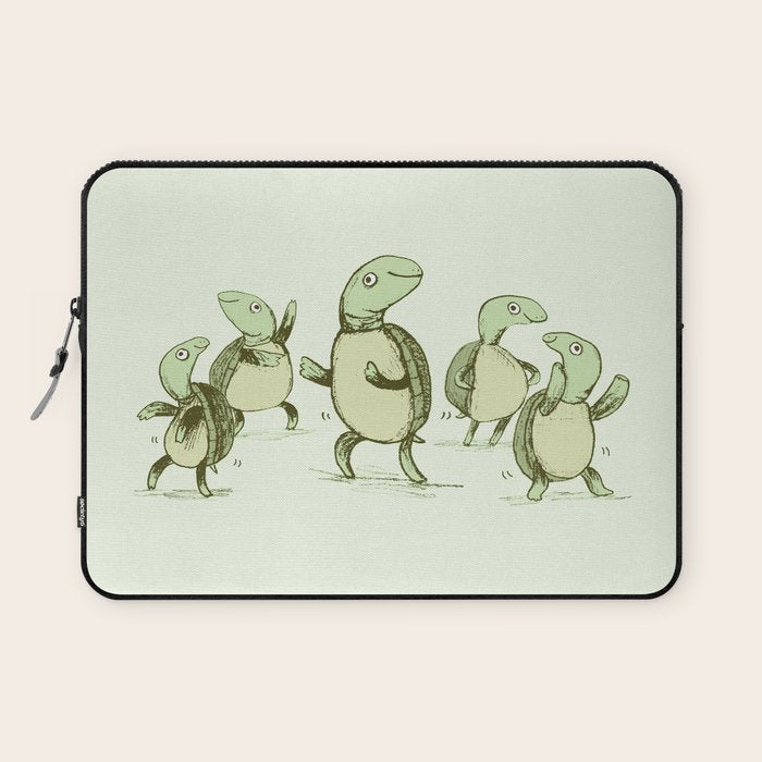 Dancing Turtles Laptop Sleeve Gallery Image 1