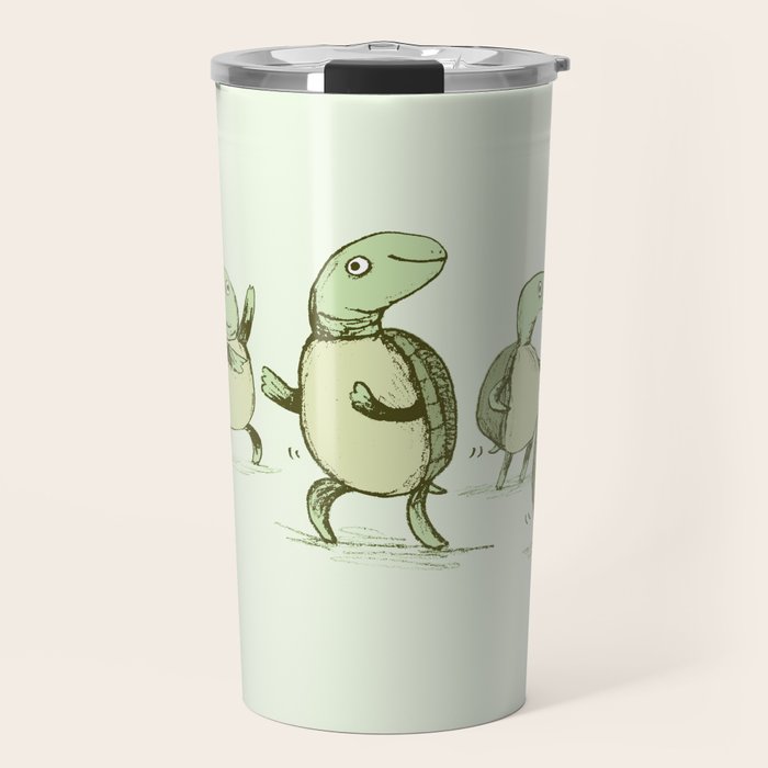 Dancing Turtles Travel Mug Gallery Image 1