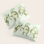 Dancing Turtles Pillow Sham Gallery Image 3