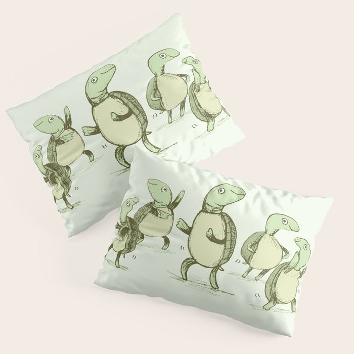 Dancing Turtles Pillow Sham Gallery Image 3