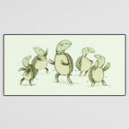 Dancing Turtles Desk Mat Gallery Image 3