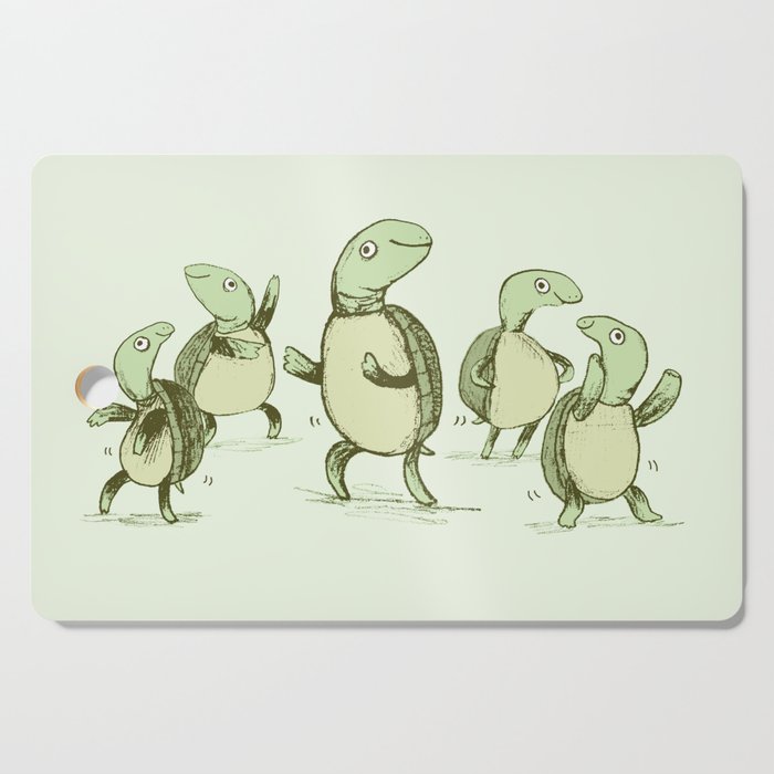 Dancing Turtles Cutting Board Gallery Image 1