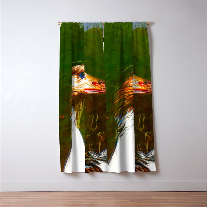 Among the Tall Grass Window Curtain Gallery Image 3