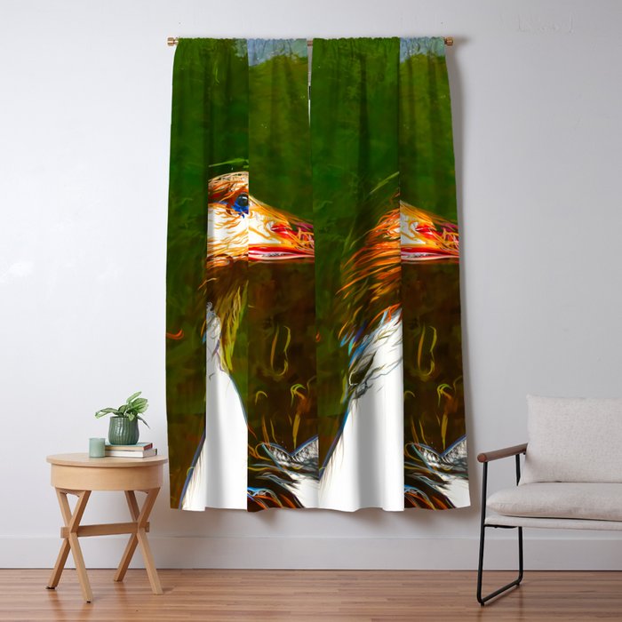Among the Tall Grass Window Curtain Gallery Image 5