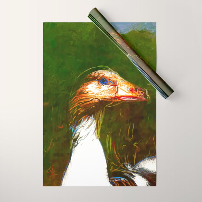 Among the Tall Grass Wrapping Paper Gallery Image 1