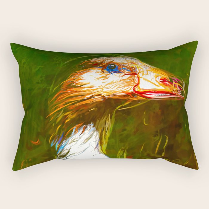 Among the Tall Grass Rectangular Pillow Gallery Image 2