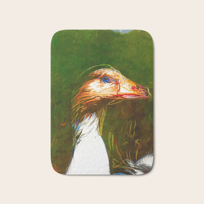 Among the Tall Grass Bath Mat Gallery Image 1
