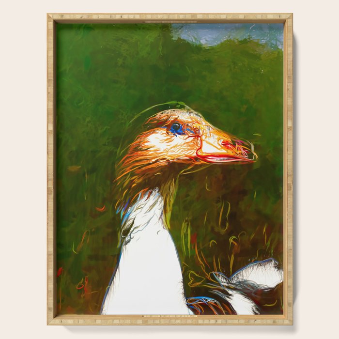 Among the Tall Grass Serving Tray Gallery Image 1