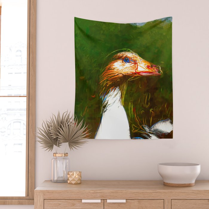 Among the Tall Grass Wall Tapestry Gallery Image 2