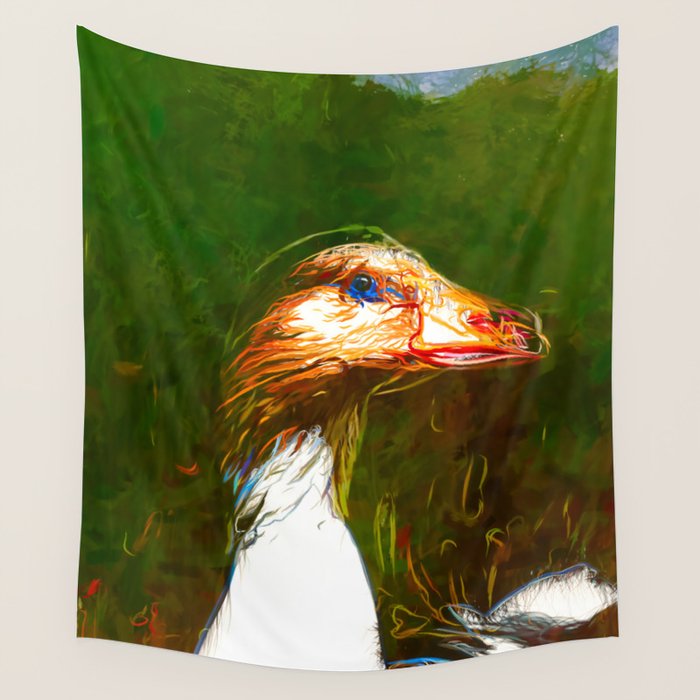 Among the Tall Grass Wall Tapestry Gallery Image 4