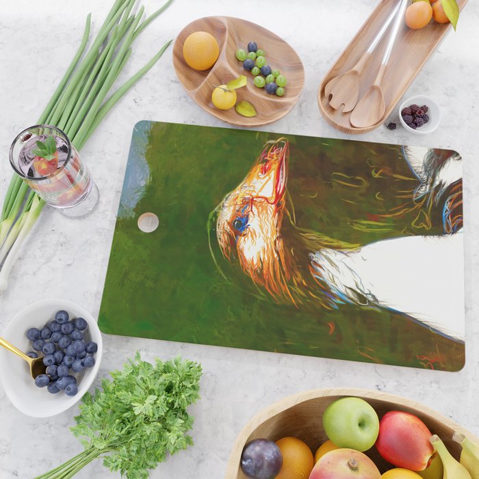 Among the Tall Grass Cutting Board Gallery Image 2