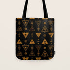 Seeing (Dark) Tote Bag Gallery Image 1