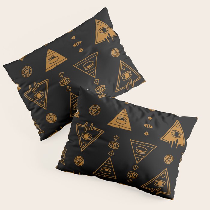 Seeing (Dark) Pillow Sham Gallery Image 1