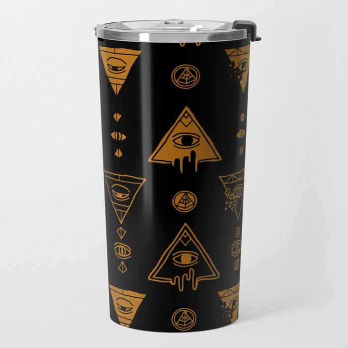 Seeing (Dark) Travel Mug Gallery Image 2