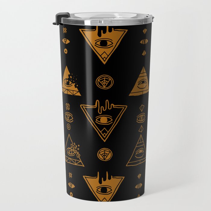 Seeing (Dark) Travel Mug Gallery Image 3