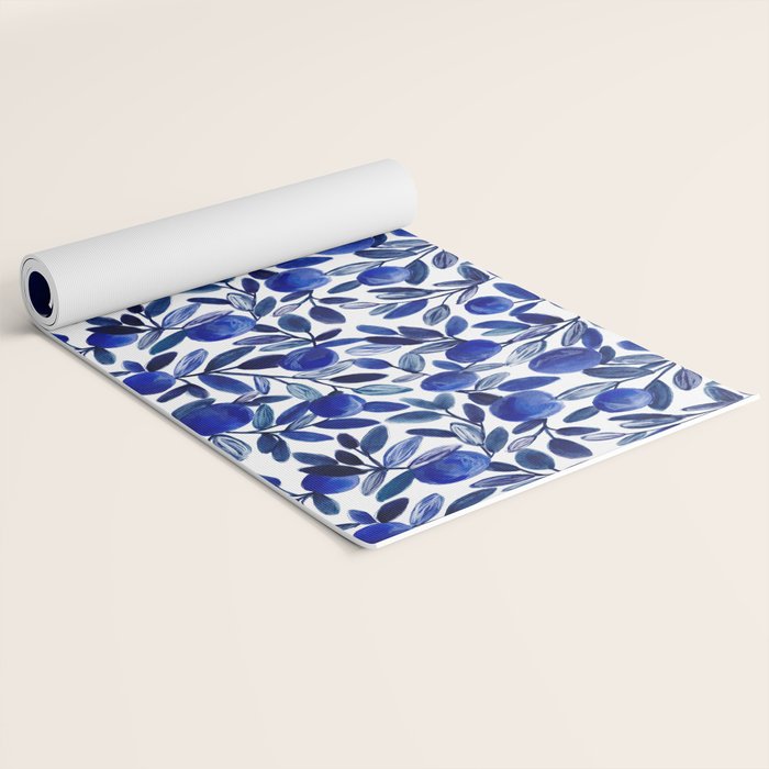 Coastal Blooms Yoga Mat Gallery Image 2