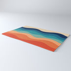 Retro 70s Waves Rug Gallery Image 3