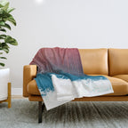 Meteor Rain (light version) Throw Blanket Gallery Image 1