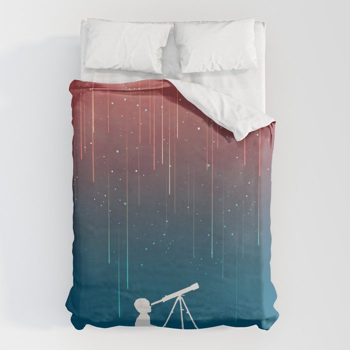 Meteor Rain (light version) Duvet Cover Gallery Image 6