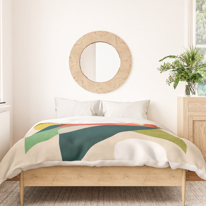 Reflection (of time and space) Duvet Cover Gallery Image 3