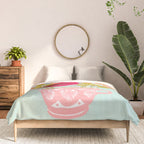 Bird on a Teacup by Andrea Lauren  Comforter Gallery Image 3