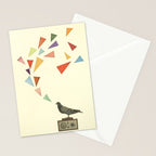 Pigeon Radio Stationery Card Gallery Image 2