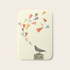 Pigeon Radio Bath Mat Gallery Image 1