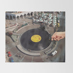 Start Me Up - Roundabout Vinyl Turntable Throw Blanket Gallery Image 2
