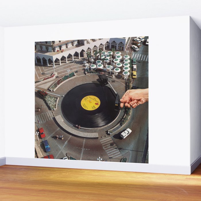 Start Me Up - Roundabout Vinyl Turntable Wall Mural Gallery Image 2