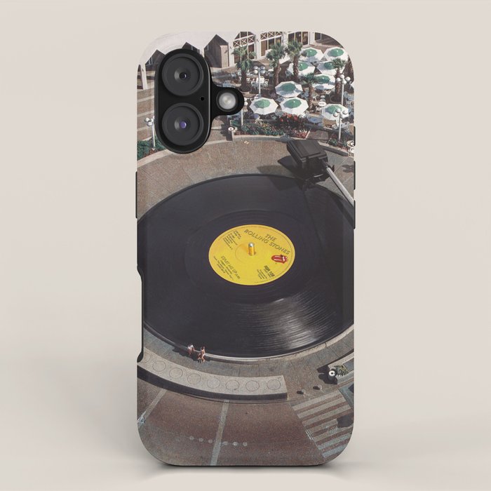 Start Me Up - Roundabout Vinyl Turntable iPhone Case Gallery Image 1