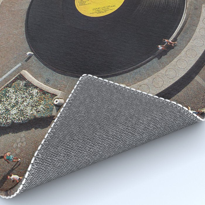 Start Me Up - Roundabout Vinyl Turntable Rug Gallery Image 4