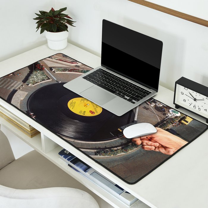 Start Me Up - Roundabout Vinyl Turntable Desk Mat Gallery Image 2