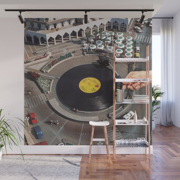 Start Me Up - Roundabout Vinyl Turntable Wall Mural Gallery Image 1