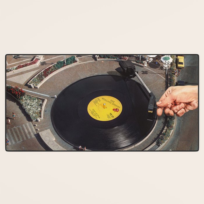 Start Me Up - Roundabout Vinyl Turntable Desk Mat Gallery Image 3