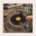 Start Me Up - Roundabout Vinyl Turntable Wood Wall Art Gallery Image 1
