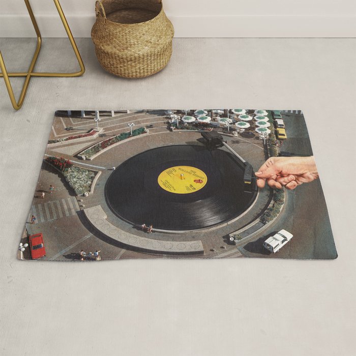 Start Me Up - Roundabout Vinyl Turntable Rug Gallery Image 1