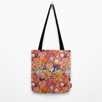 Multicolor Summer Floral Pattern Tote Bag Gallery Image 2